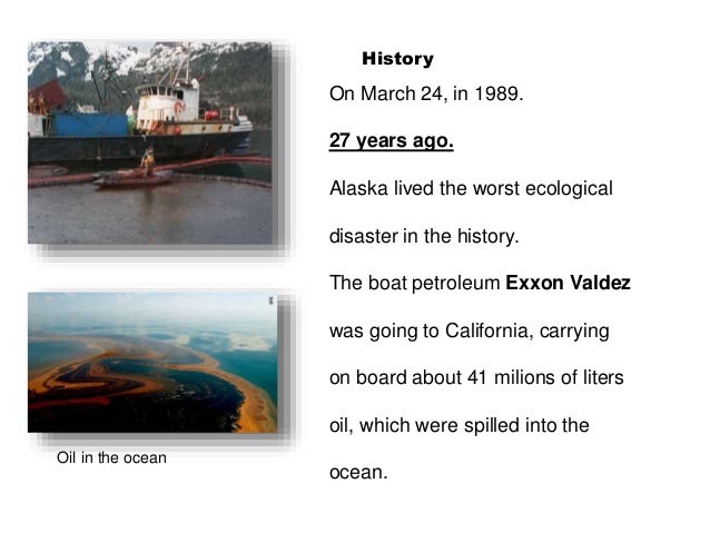 Реферат: Exxon Valdez Oil Spill Essay Research Paper